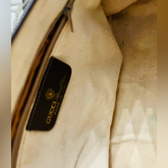 Gucci Sherryline PVC Monogram Authentic &Vintage Brown Boston/Speedy Bag Size 28 - Picture 15 of 16